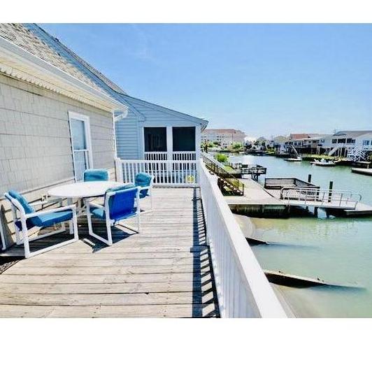 Back Porch of Beach House!