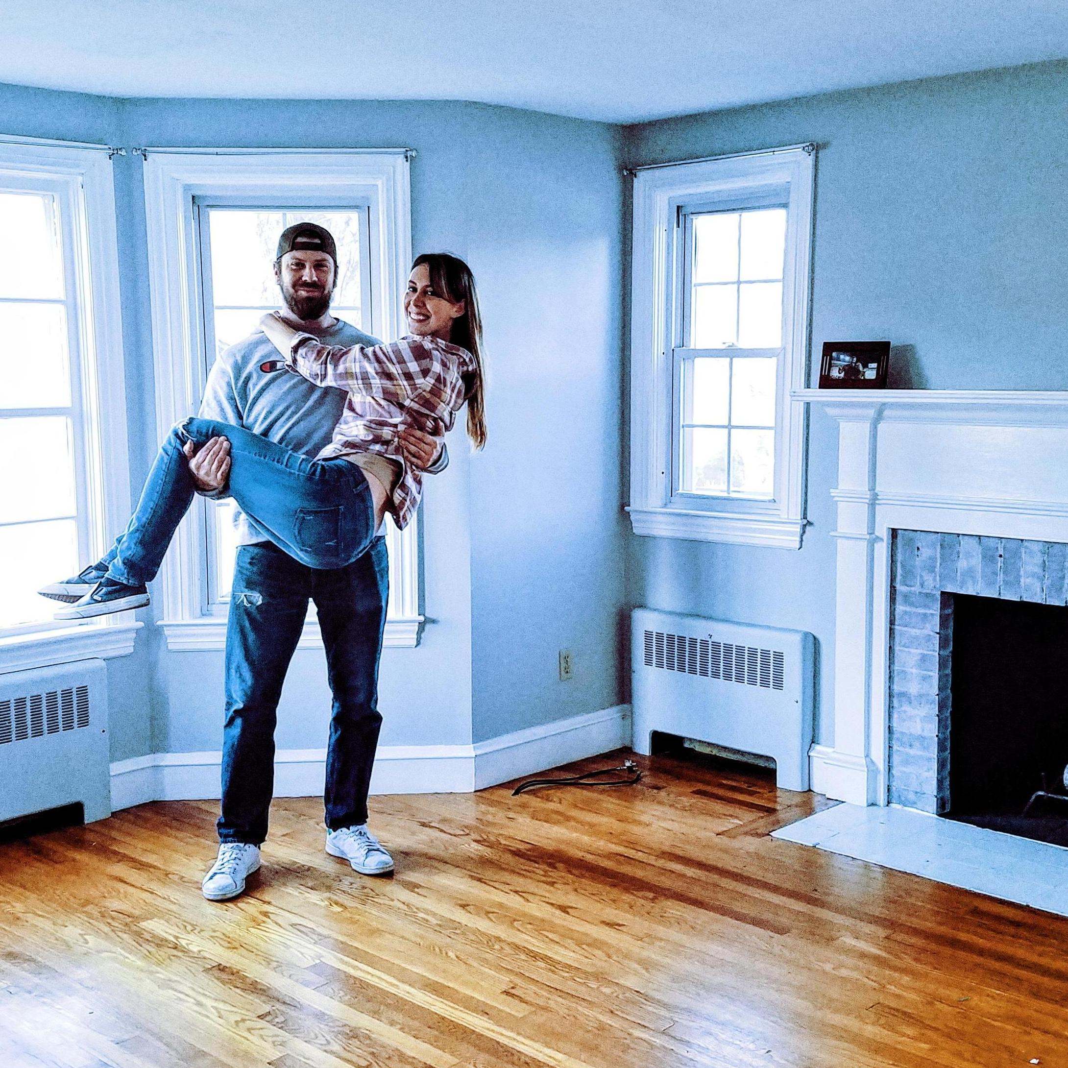 The first day we could call ourselves 'home owners!'