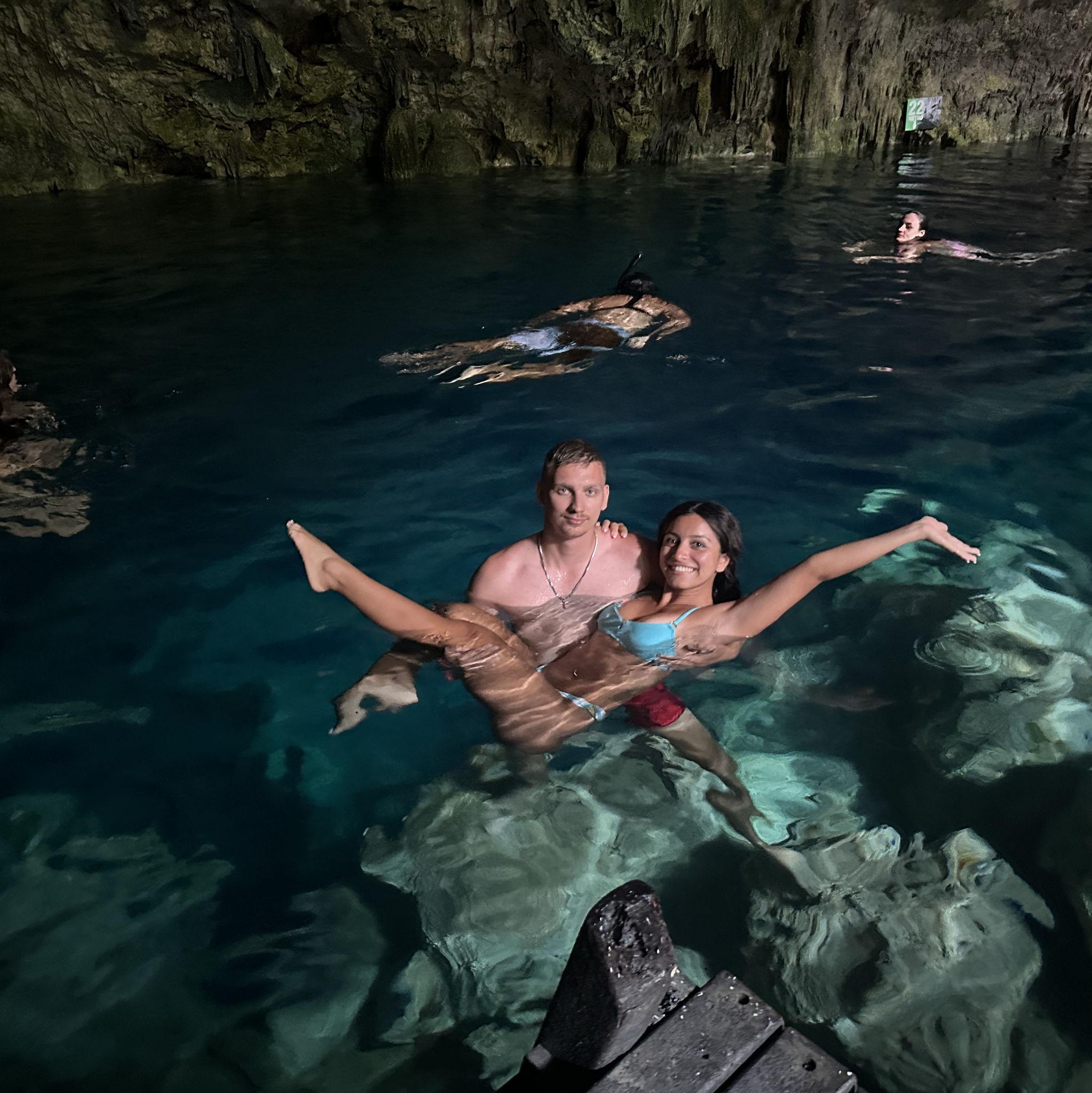 Cenote Swim!