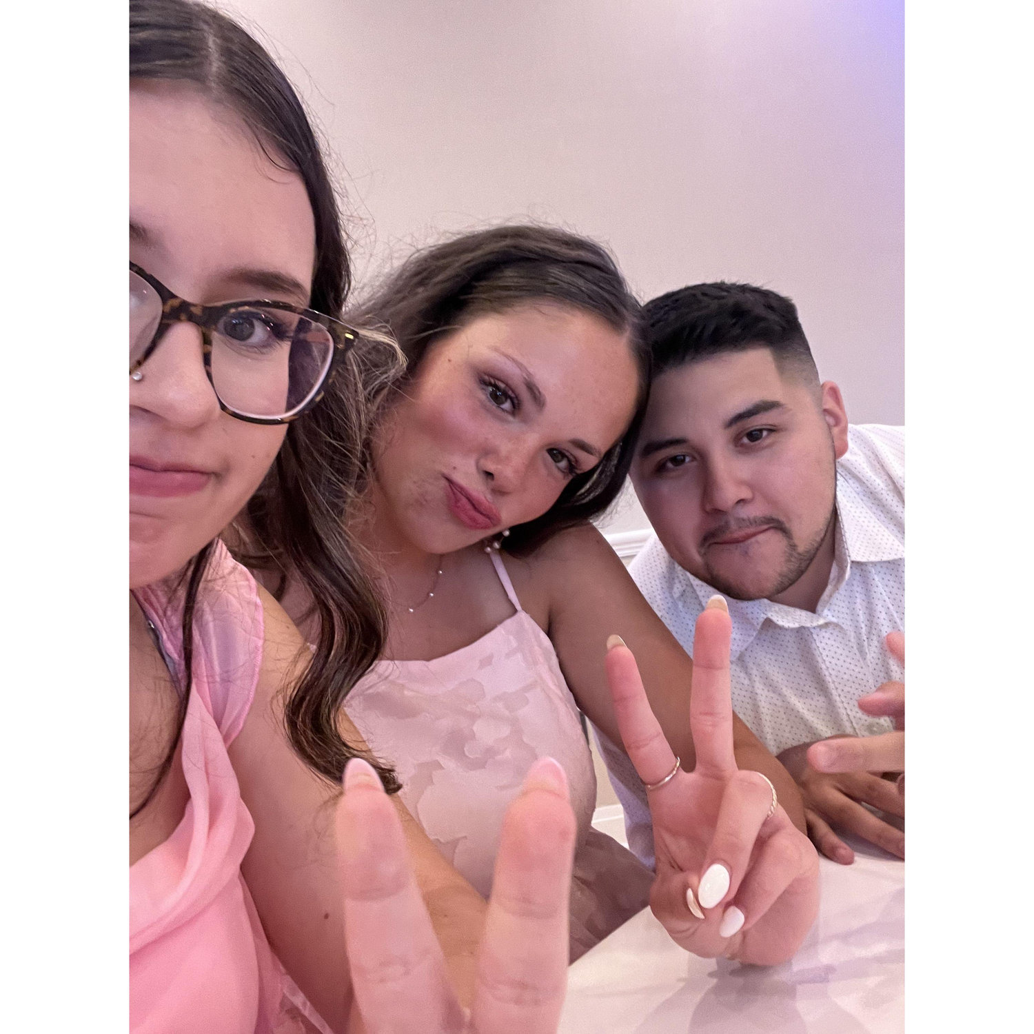 A pic snapped at a friends wedding in June 2024.