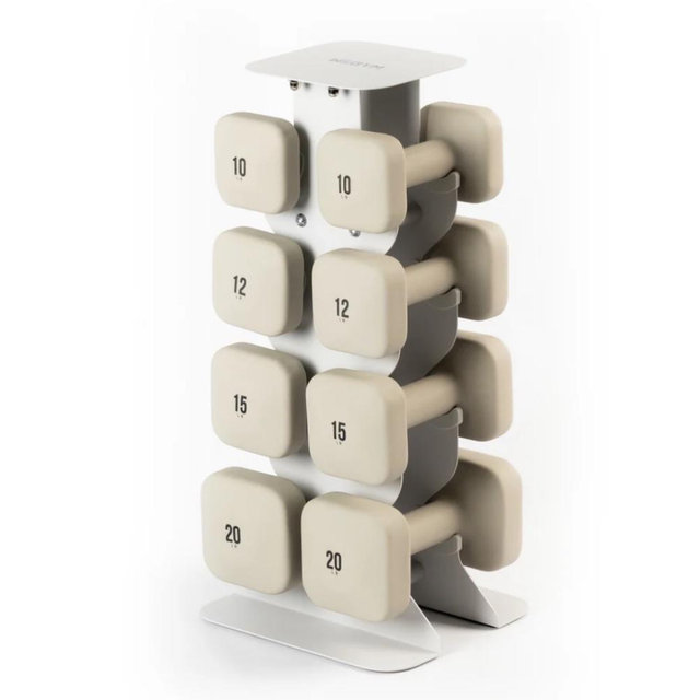 SafeGrip Dumbbell Sets - Sandstone / Pvolve Set