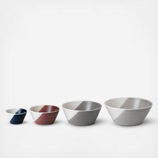 Bowls of Plenty 4-Piece Assorted Nesting Bowl Set