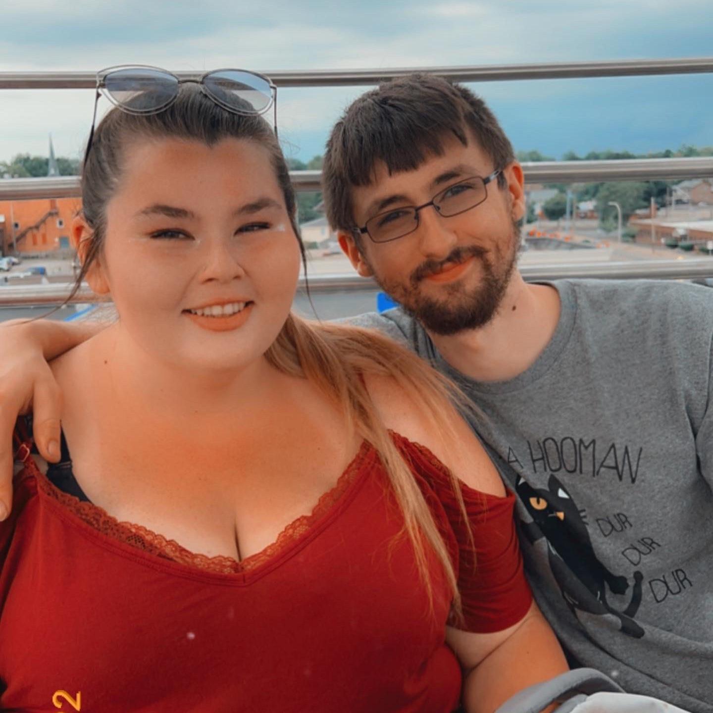 Was terrified of heights but a ferris wheel with great friends Sarah and Nick.