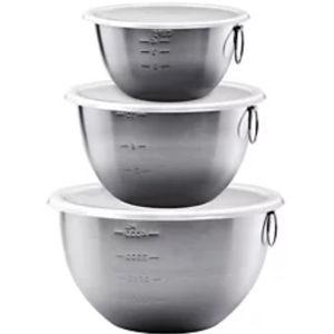 Tovolo Stainless Steel Mixing Bowls, Set of 3