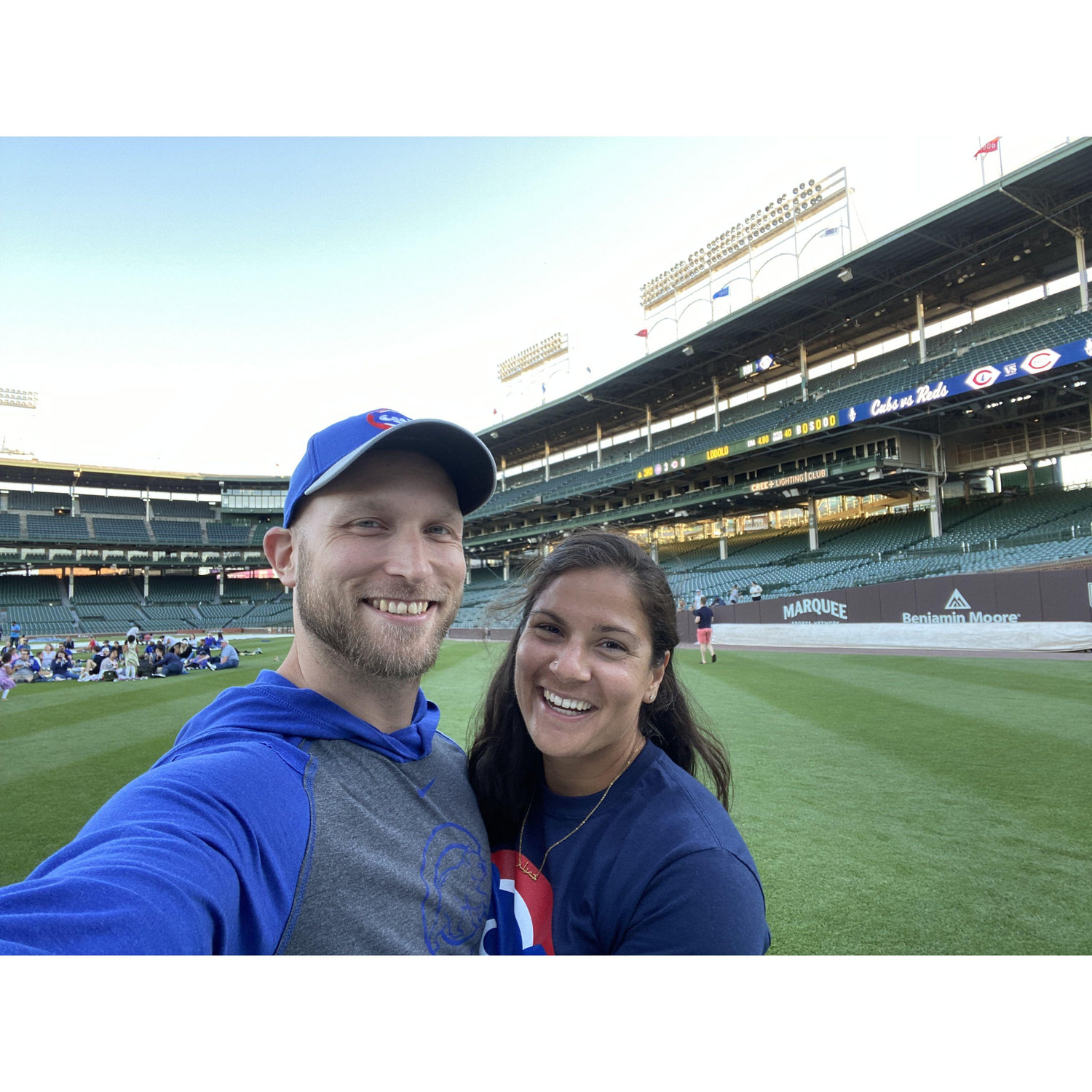 Another lovely Cubs perk. Chicago, IL - August 2022