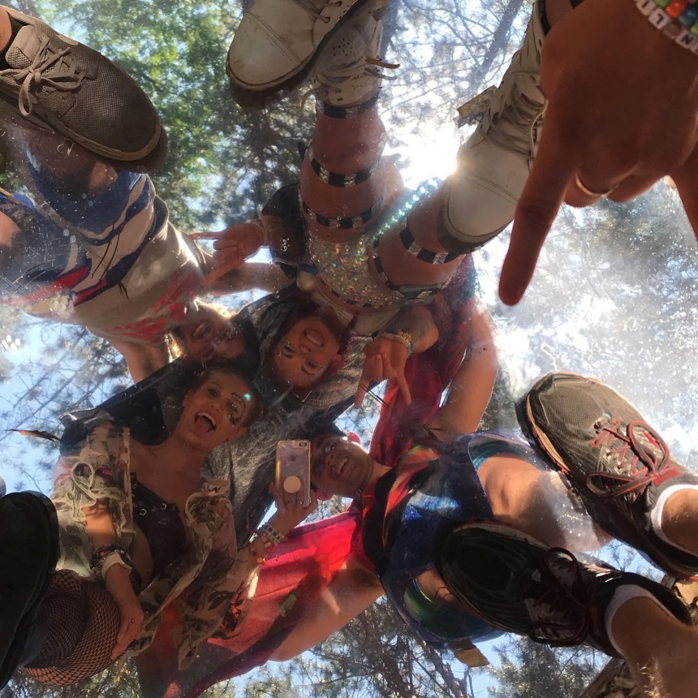 Electric Forest. June 2018. The first picture taken after meeting.