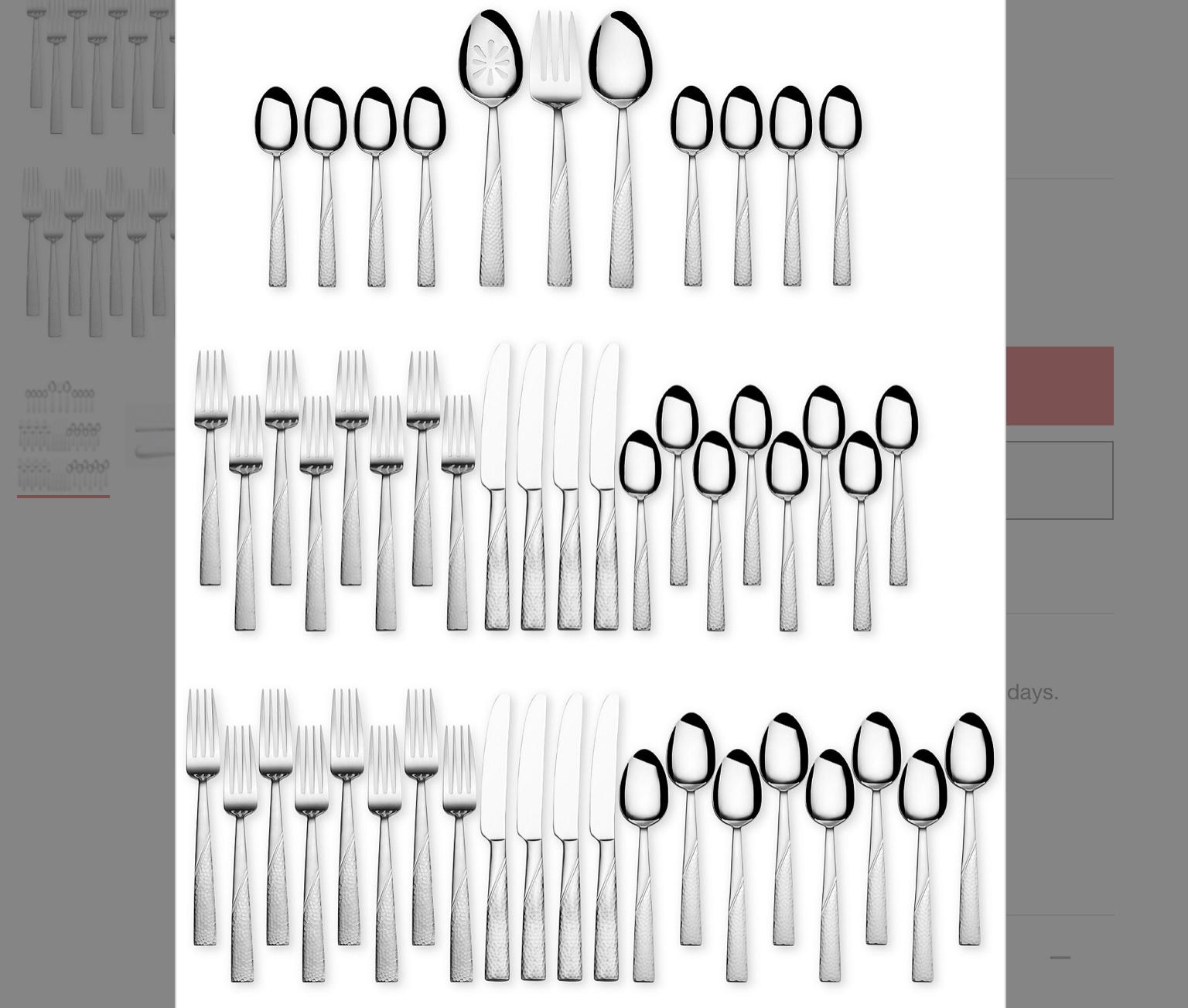 Stainless Steel 51-Pc. Loring Collection, Service for 8, Created for Macy's