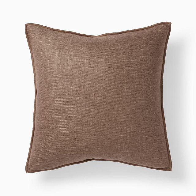 Classic Linen Pillow Cover, 20X20, Mulberry