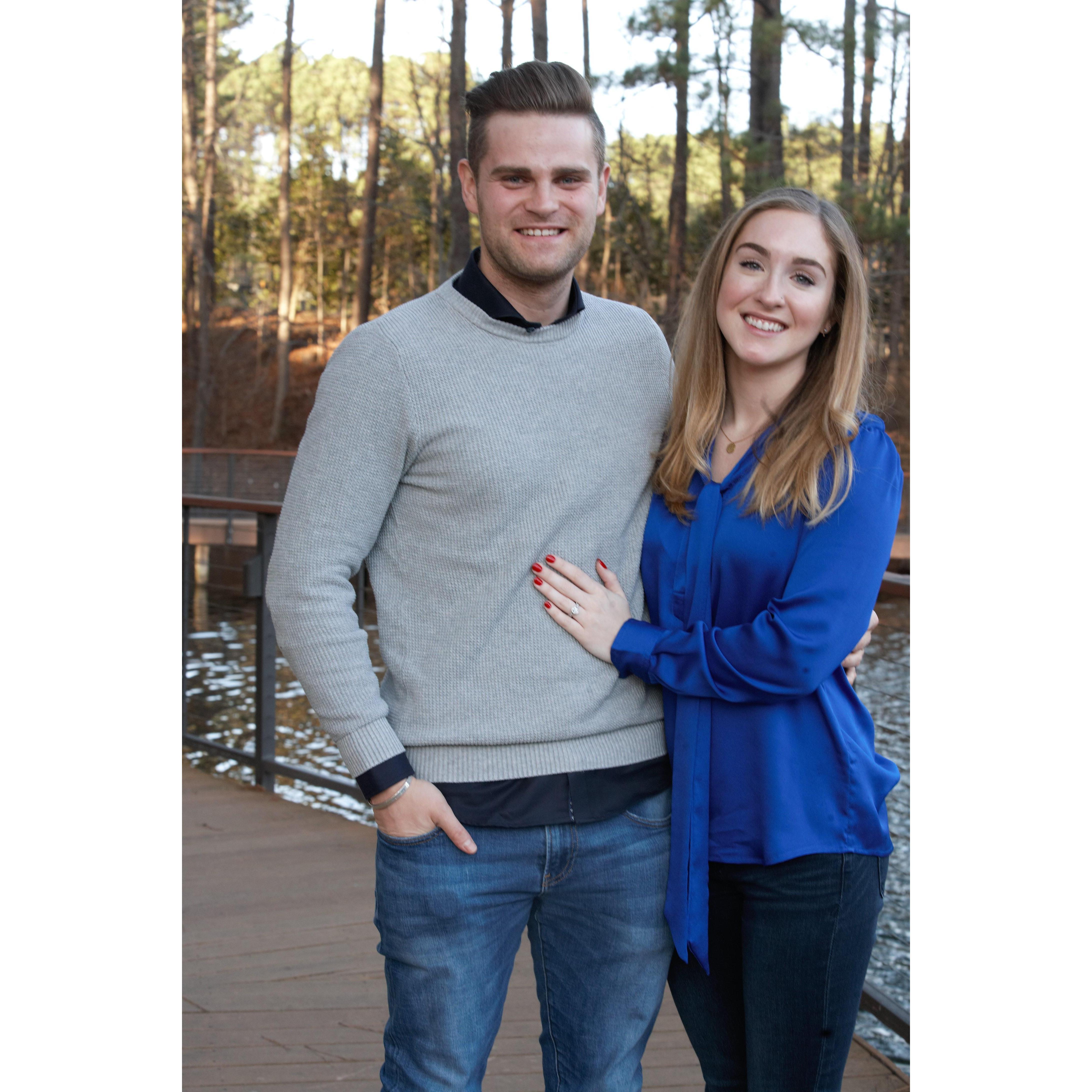 The proposal and start of our new lives!