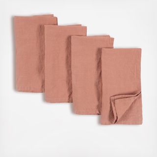 Verona Stonewashed Linen Napkin, Set of 4