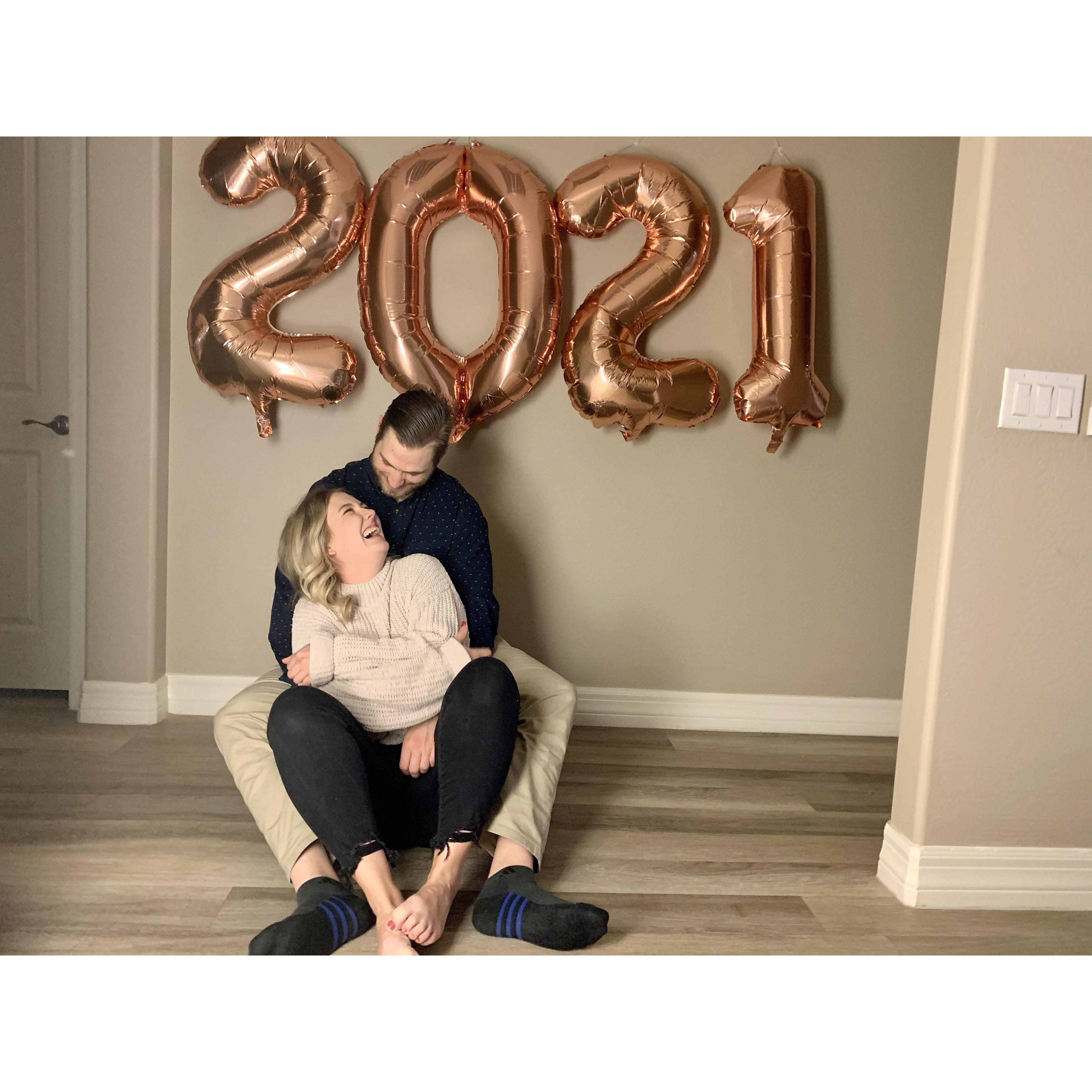 Hosting our first NYE party in our new home