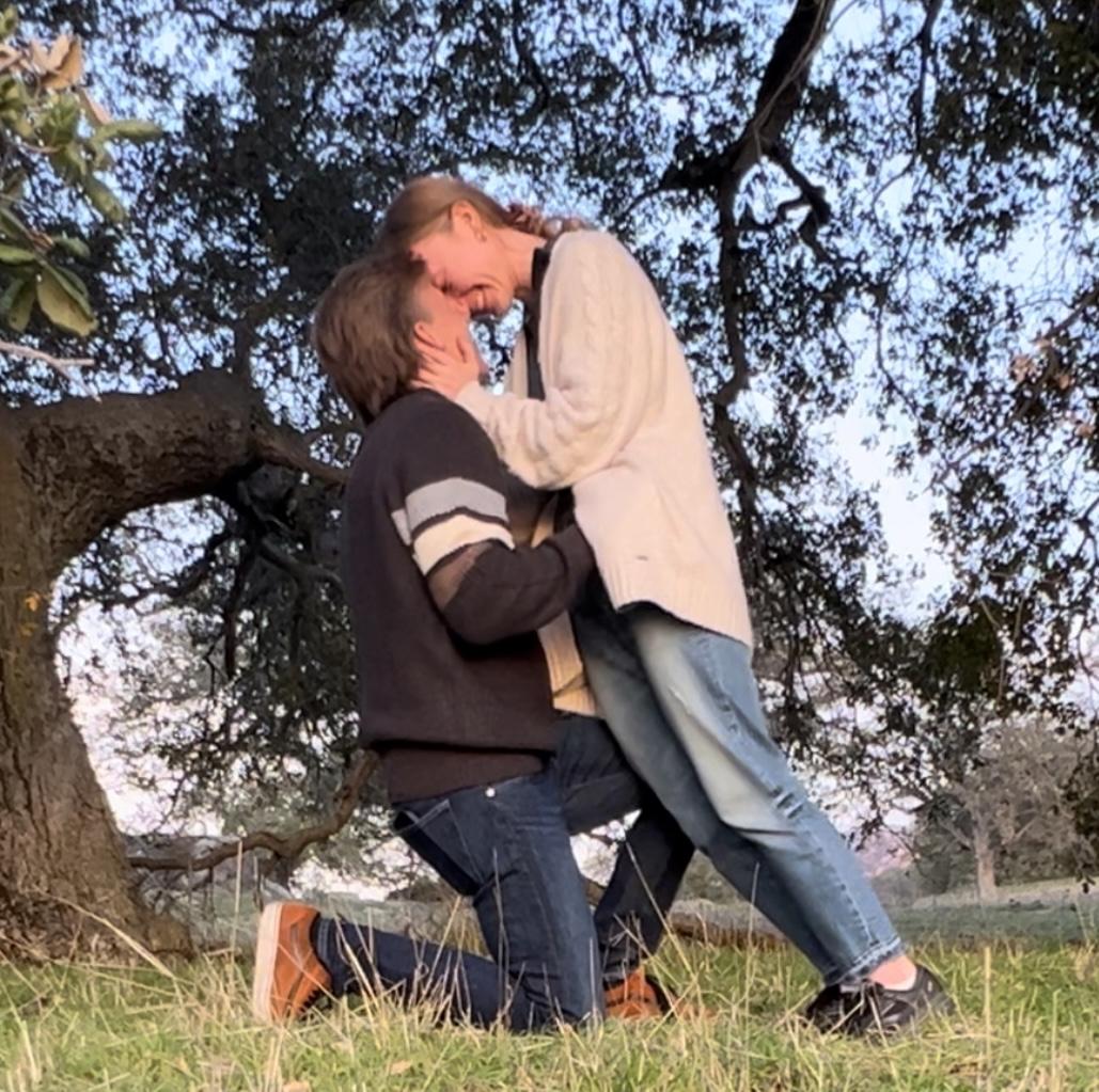 We got engaged under an oak tree on December 22, 2023, a mere 7 years after we started dating.