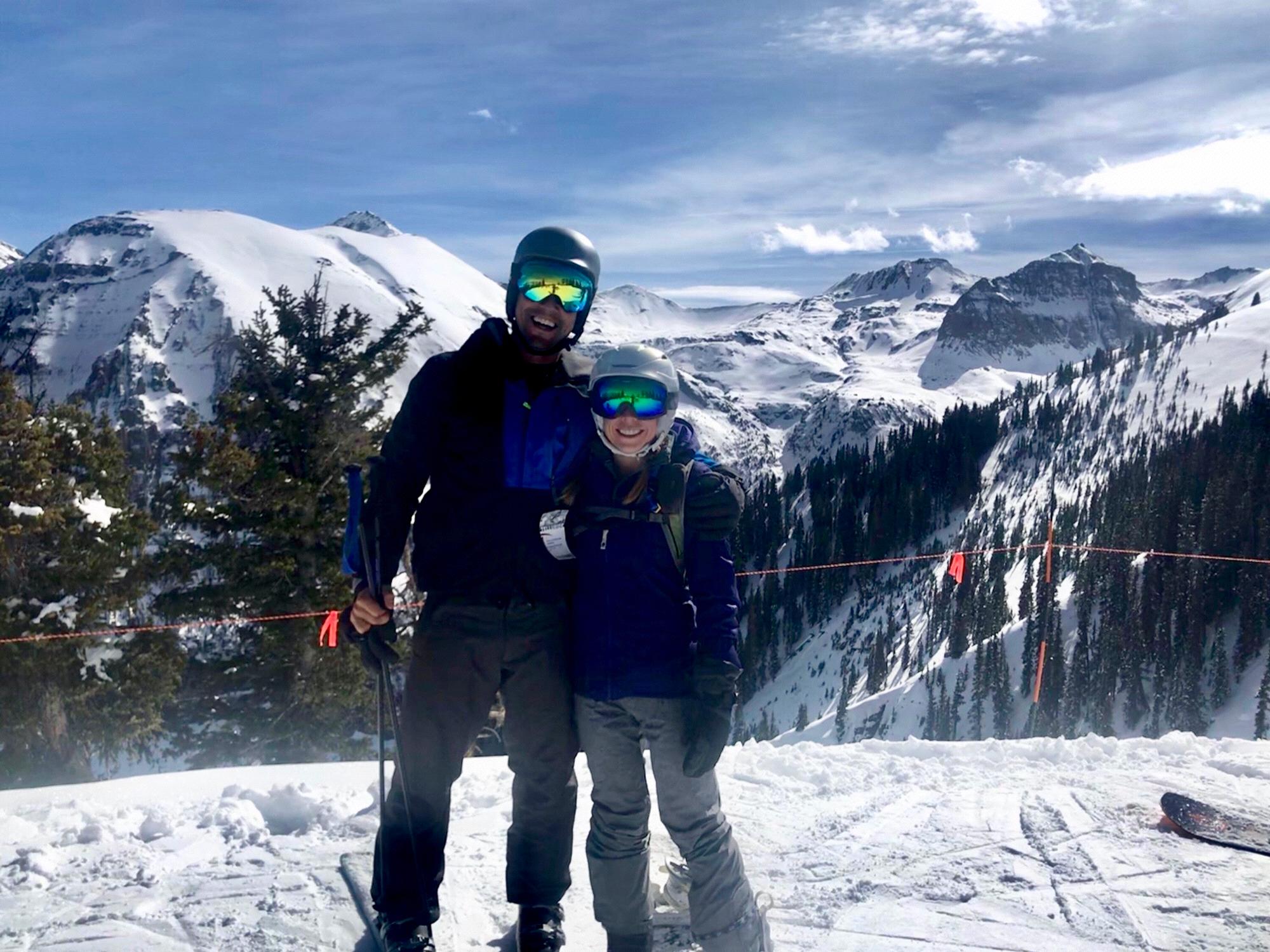 Big Sky, MT skiing with the Klingelhoets family