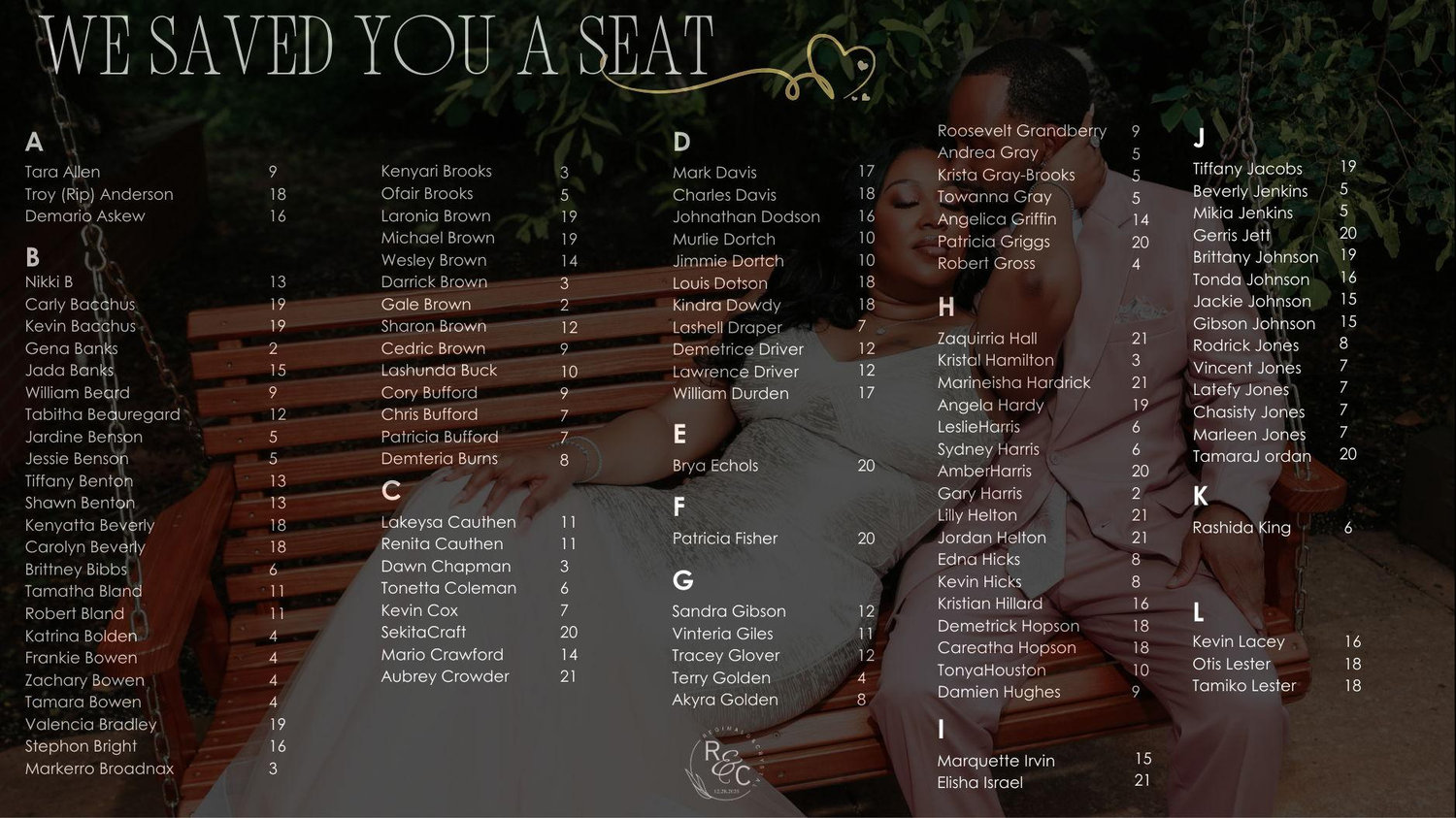 The Wedding Website of Crystal Brooks and Reginald Travis