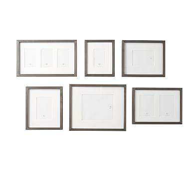 Wood Gallery Frames in a Box Set of 10