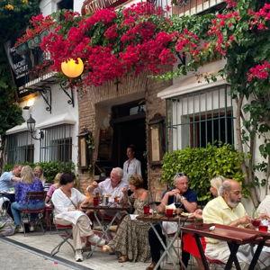 Wedding Road Trip: Dinner in Spain