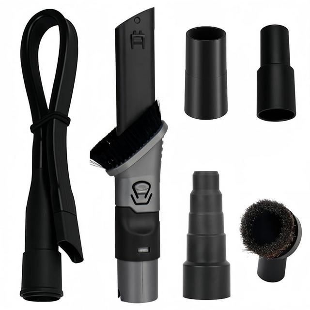6PCS Vacuum Cleaner Attachments for Shark Rocket. 2-in-1 Crevice & Dusting Brush Combo. Includes flexible crevice tool and round bristle brush Compatible with Shark HV322,HV320, HV301,NV600, NV340