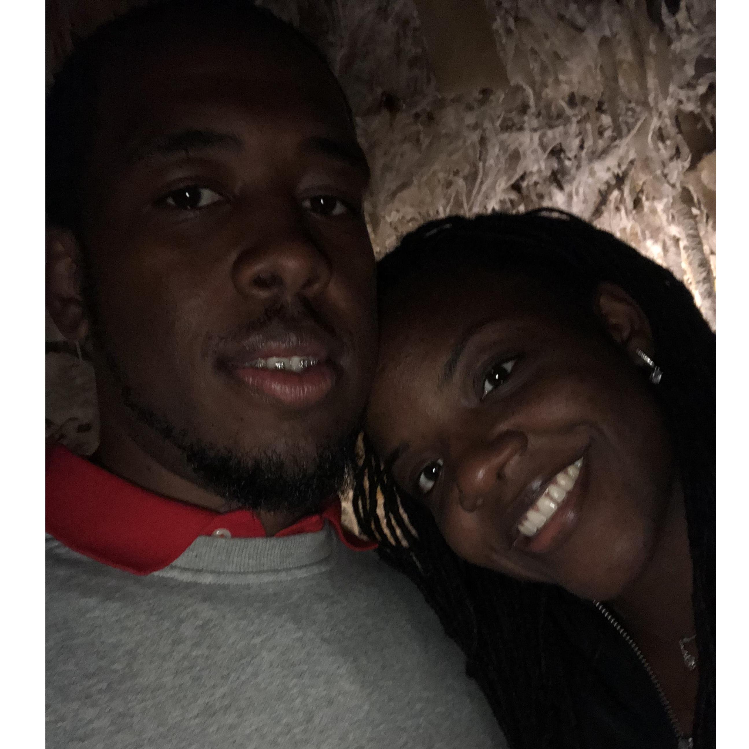 Date in the caves of Margeret River