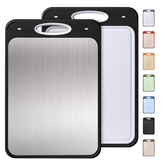 2 in 1 Stainless Steel Cutting Board with Handle Great Grandma Christmas Xmas Birthday Mother Gifts Ideas Grandmother Gigi Granny Nana Glamma Mawmaw Yaya Abuela Abuelita Mamaw Mimi Nonna Oma Meme