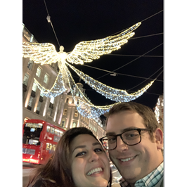 Scott visiting Alex in London over during Christmas.