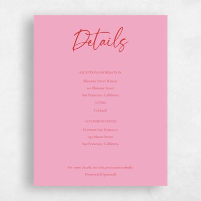 Carnation Pink Wedding Enclosure - Santorini