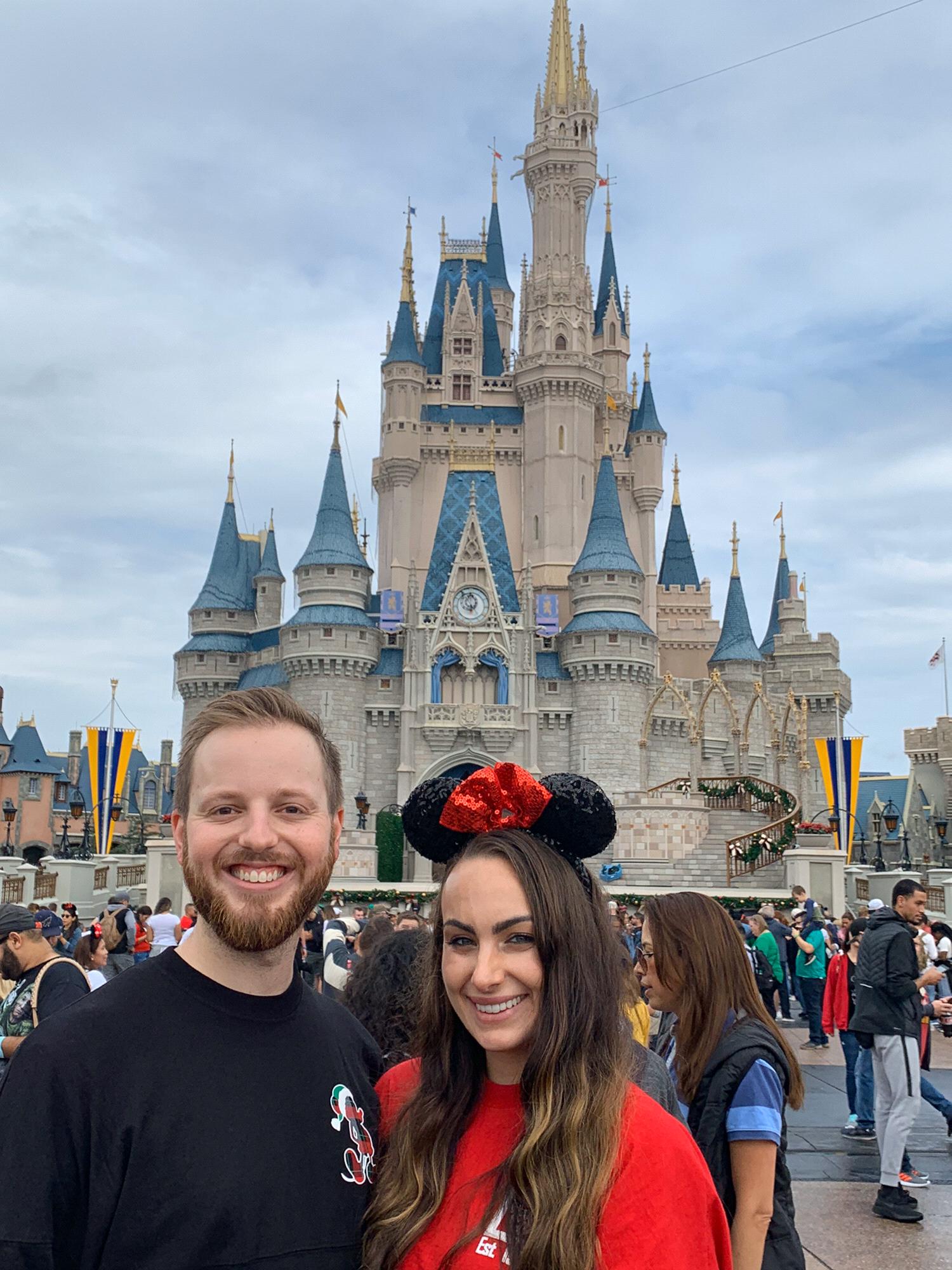 Our first time at Disney World.