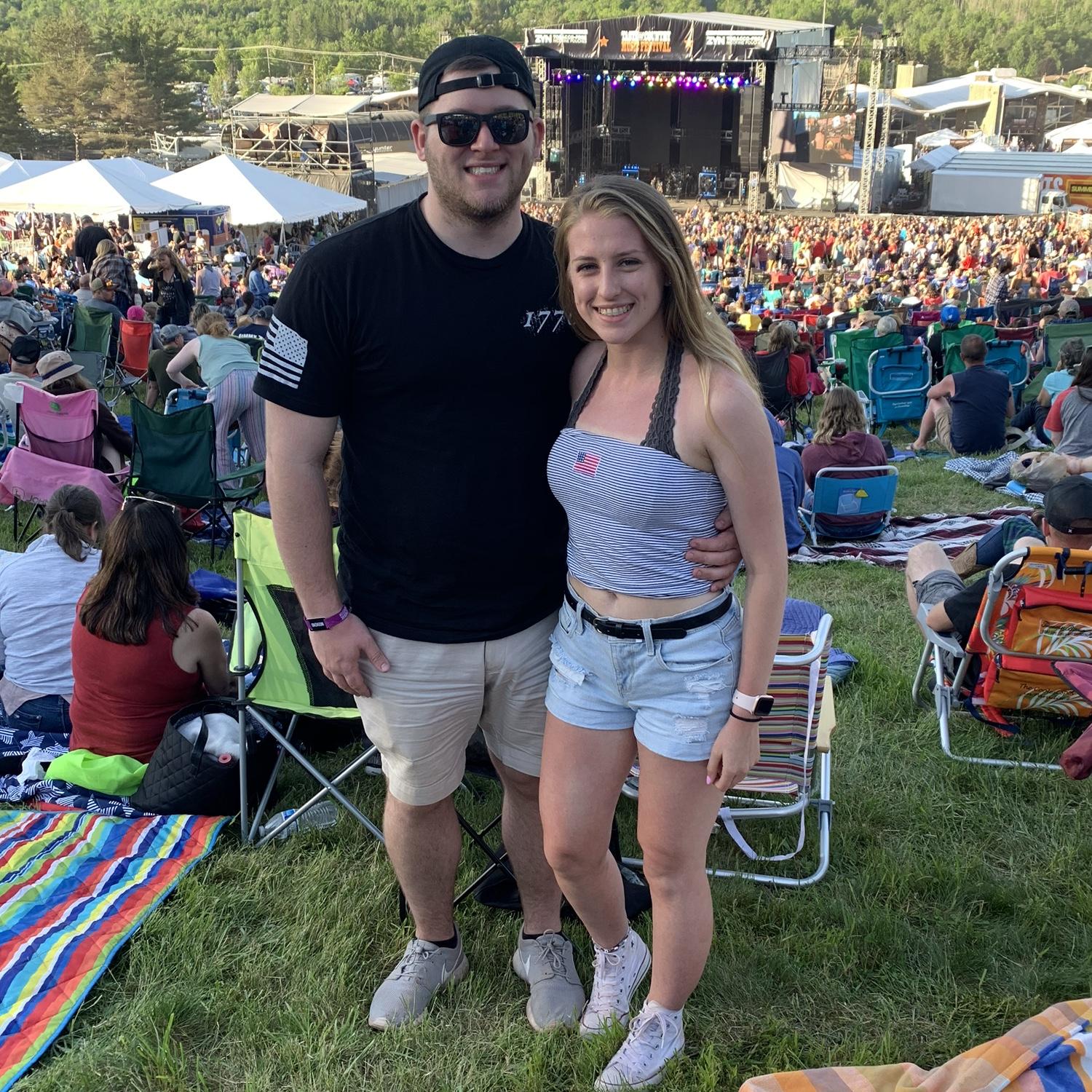 Country Music Fest- look at those youngins