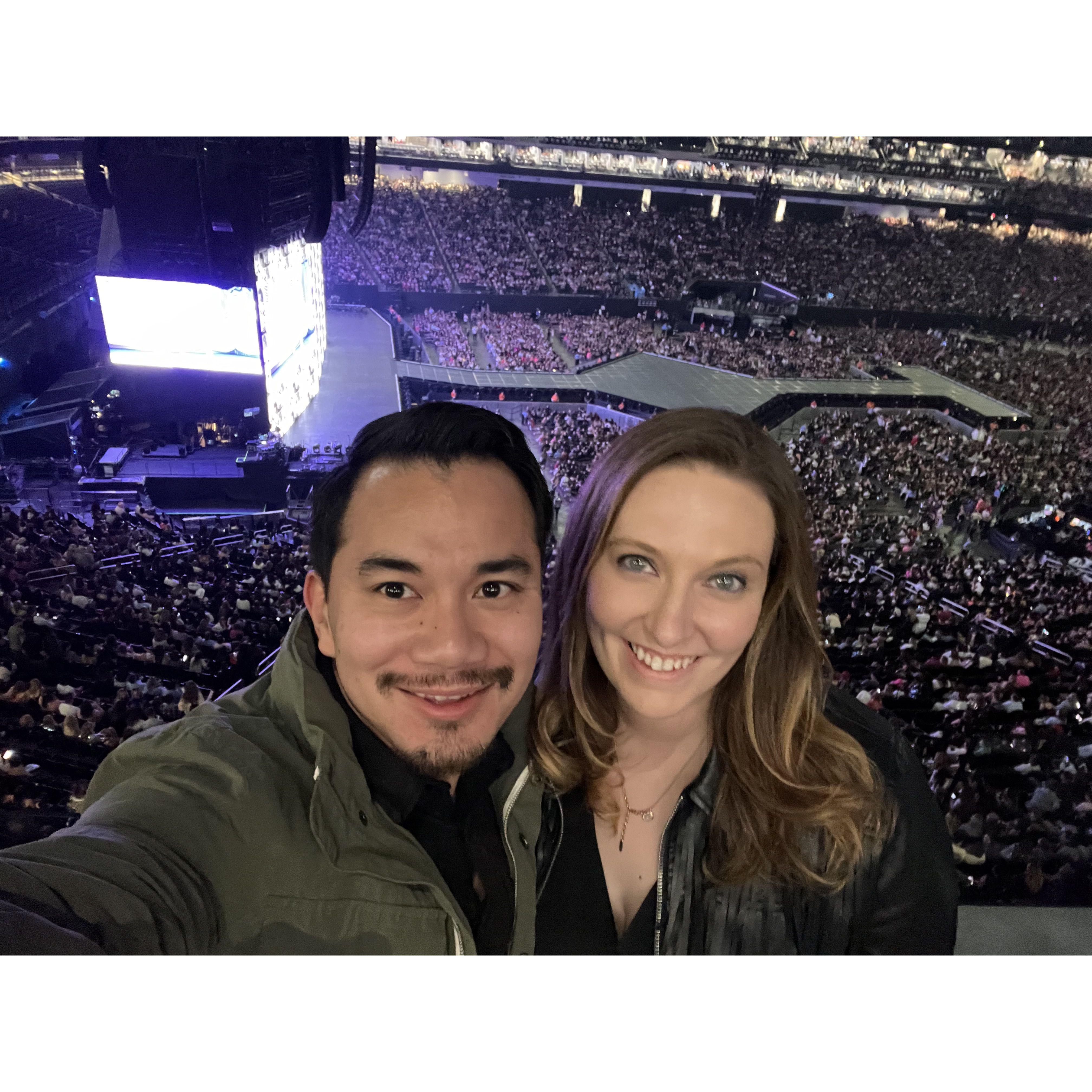 We love live music of all types.. we both even became converted Swifties in 2023
