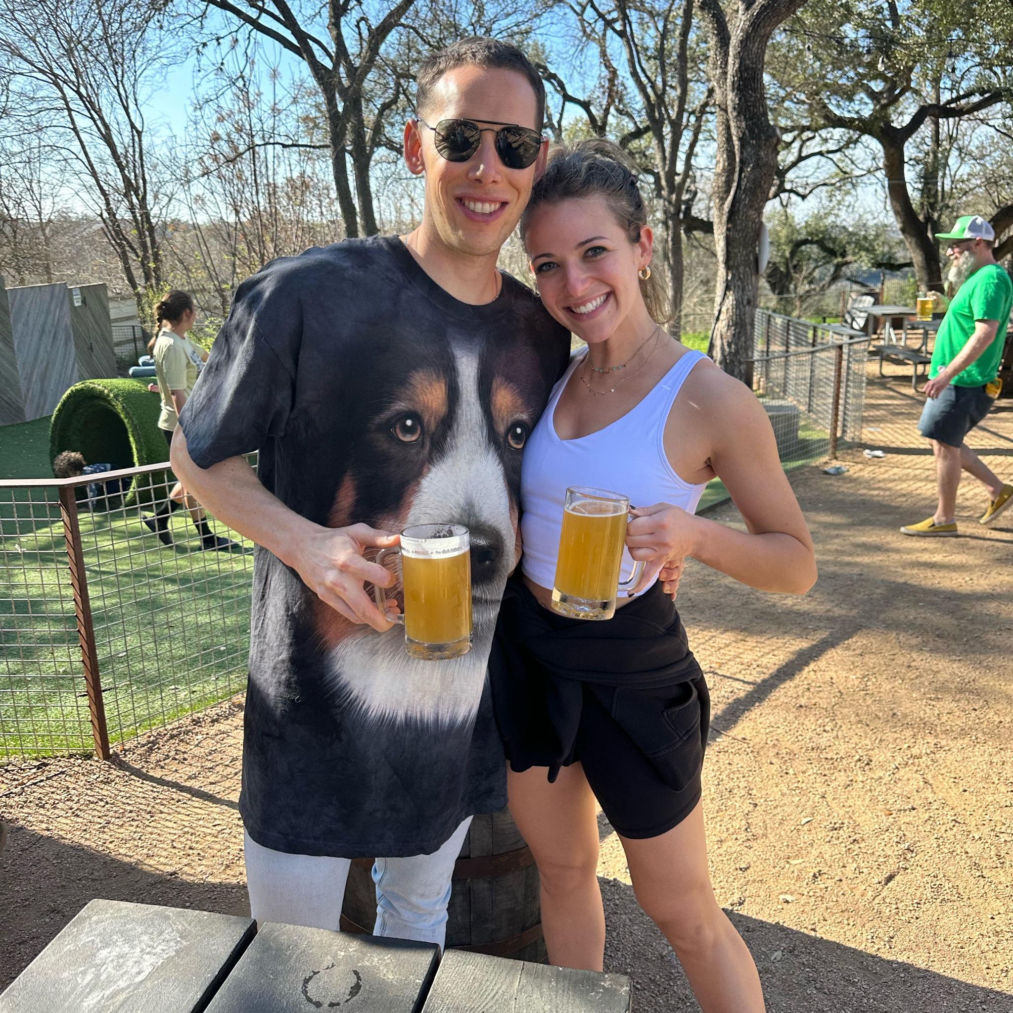 ◆ AG ◆ March 2024 ◆ Family time in Austin, best enjoyed with beers in hand