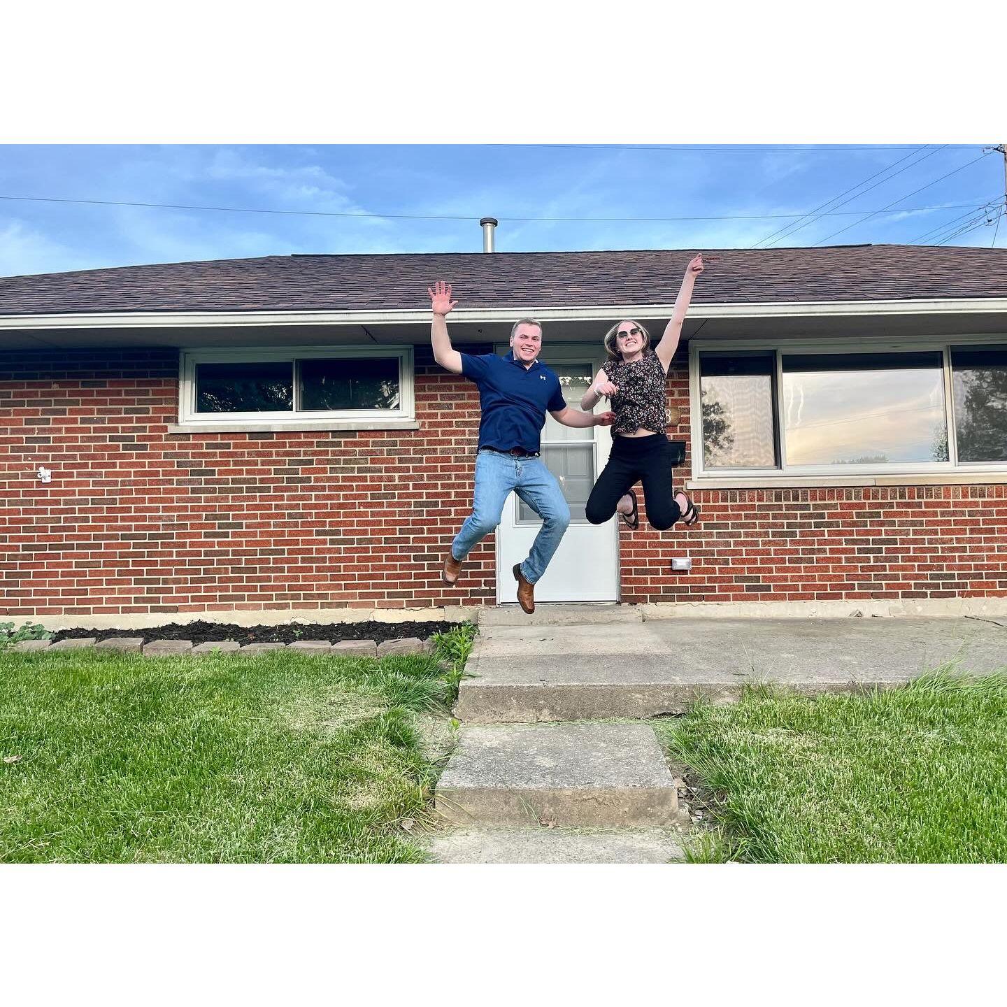 Our first home together