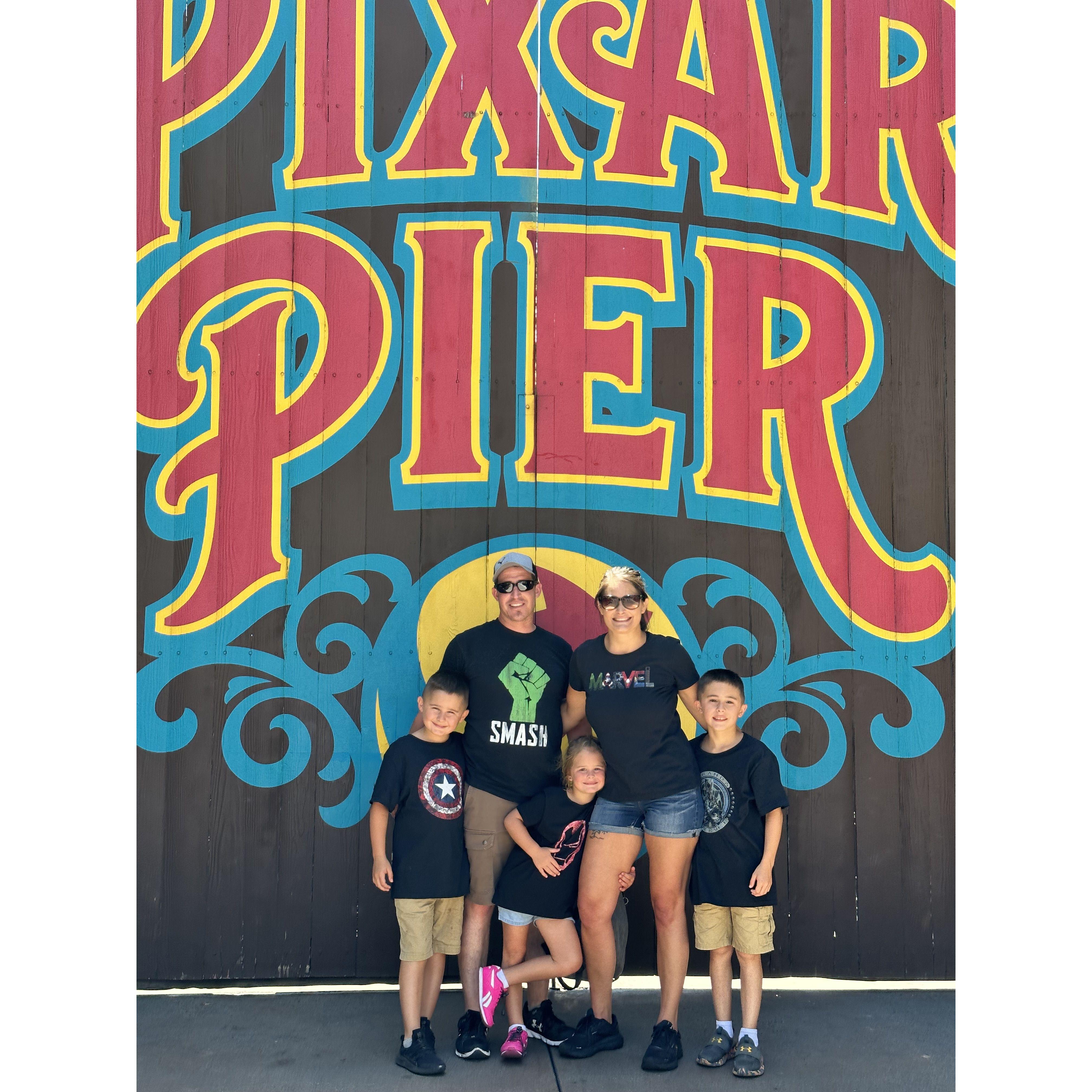 Pixar Pier, California Adventure Park 2023