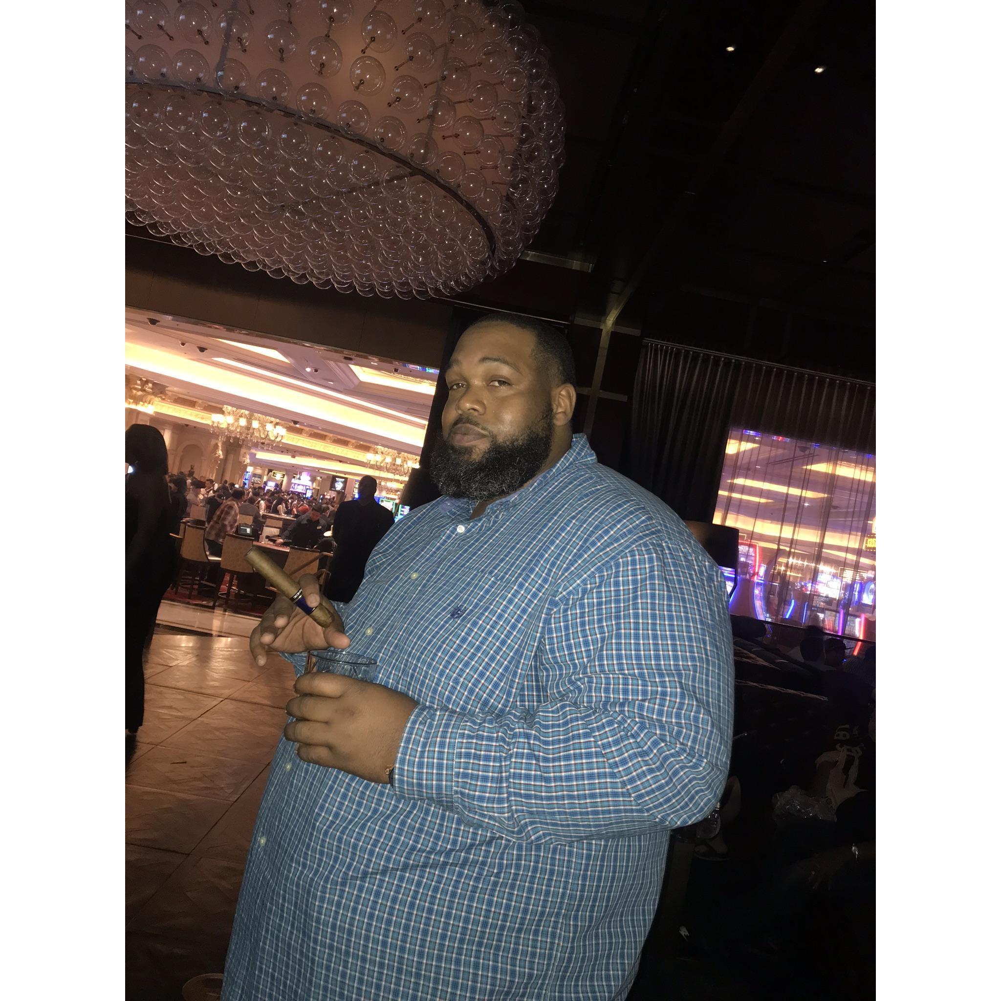 Cigars and Gran Marnier was always his thing....Vegas 2018