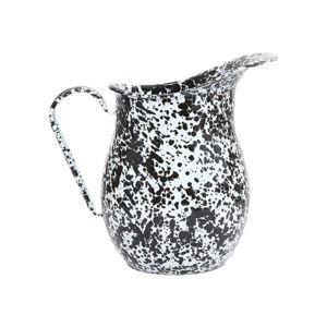 Crow Canyon Black Splatter Large Pitcher