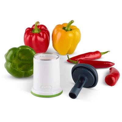 Zyliss 2 in 1 Pepper Corers White