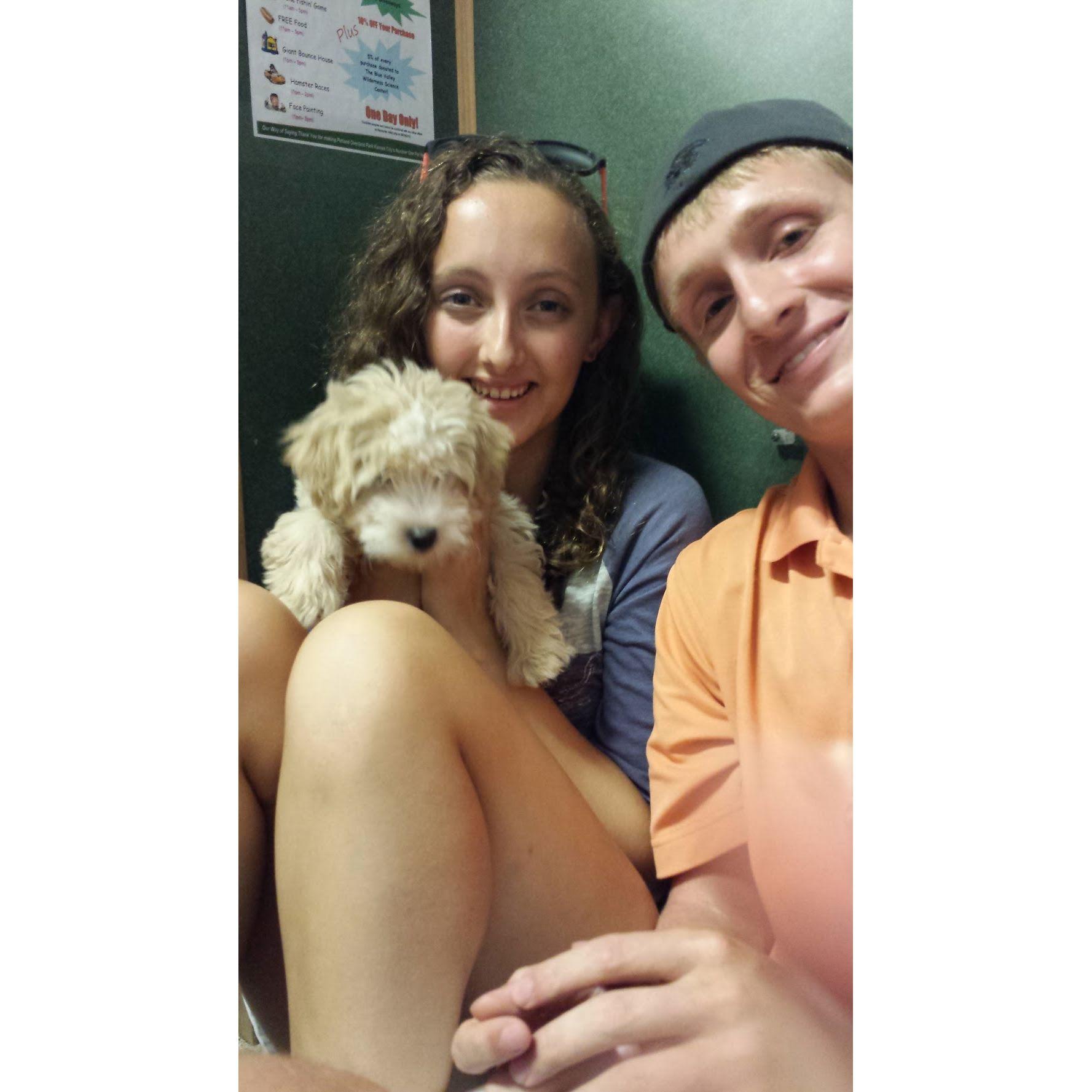 Right after we started dating