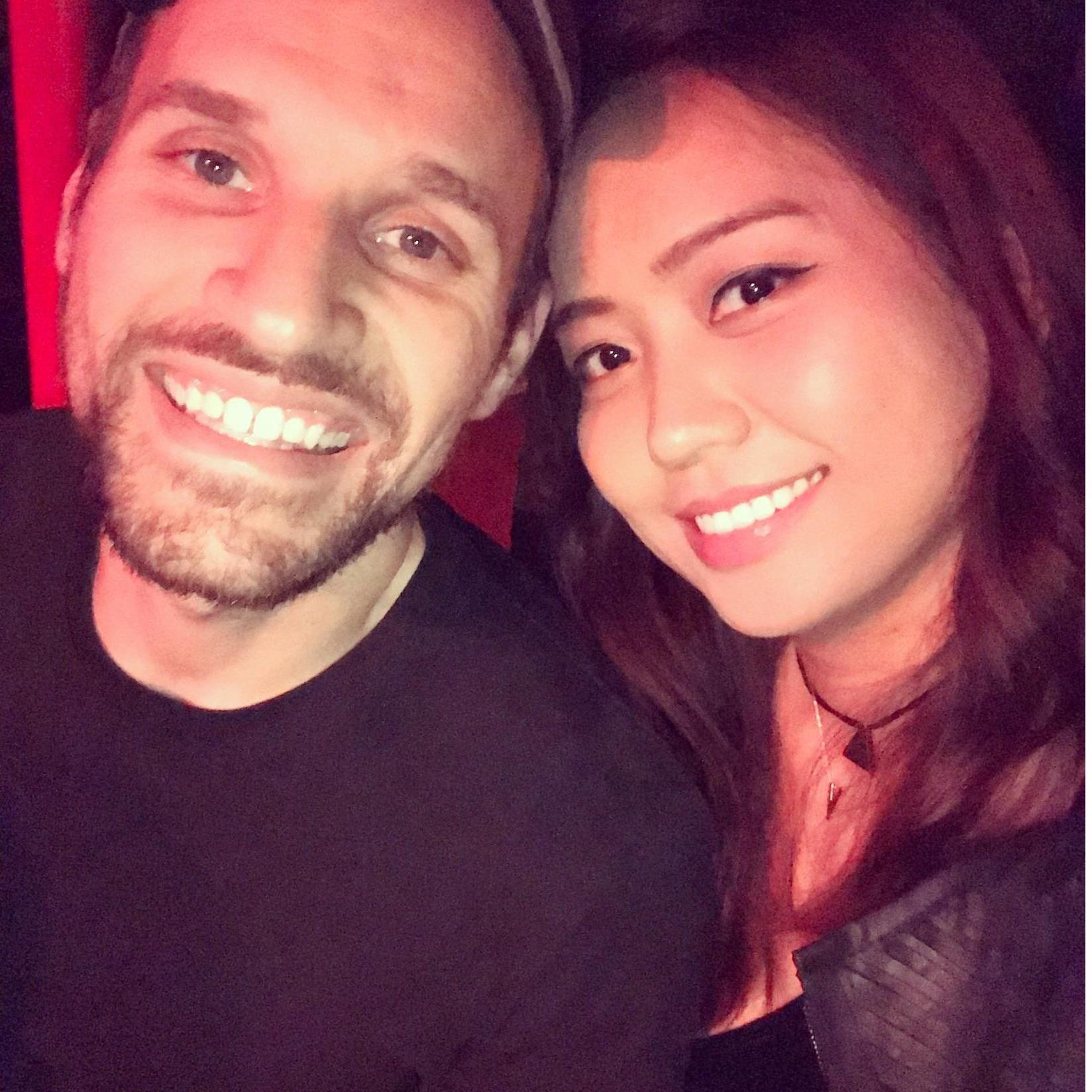 One of our first dates!