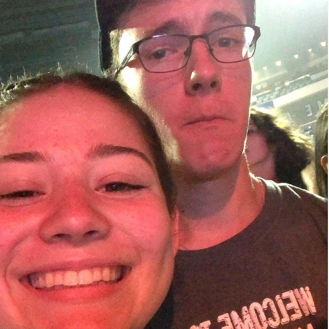 This is another picture from high school, this was the last Steubenville conference we attended before Katelyn went to college and TJ's last one was canceled due to Covid. (July 2018)