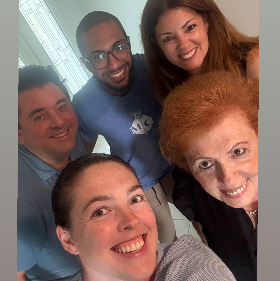July 27, 2025: We had some house guests come over amidst the construction zone we were living in. It was fun to show off our house that we had been working so hard on!
