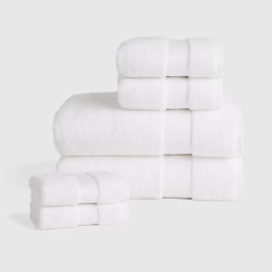 White - Turkish Ultra Plush Bath Towel Bundle