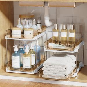 2-Tier Multi-Organizers and Storage, 2 Pack
