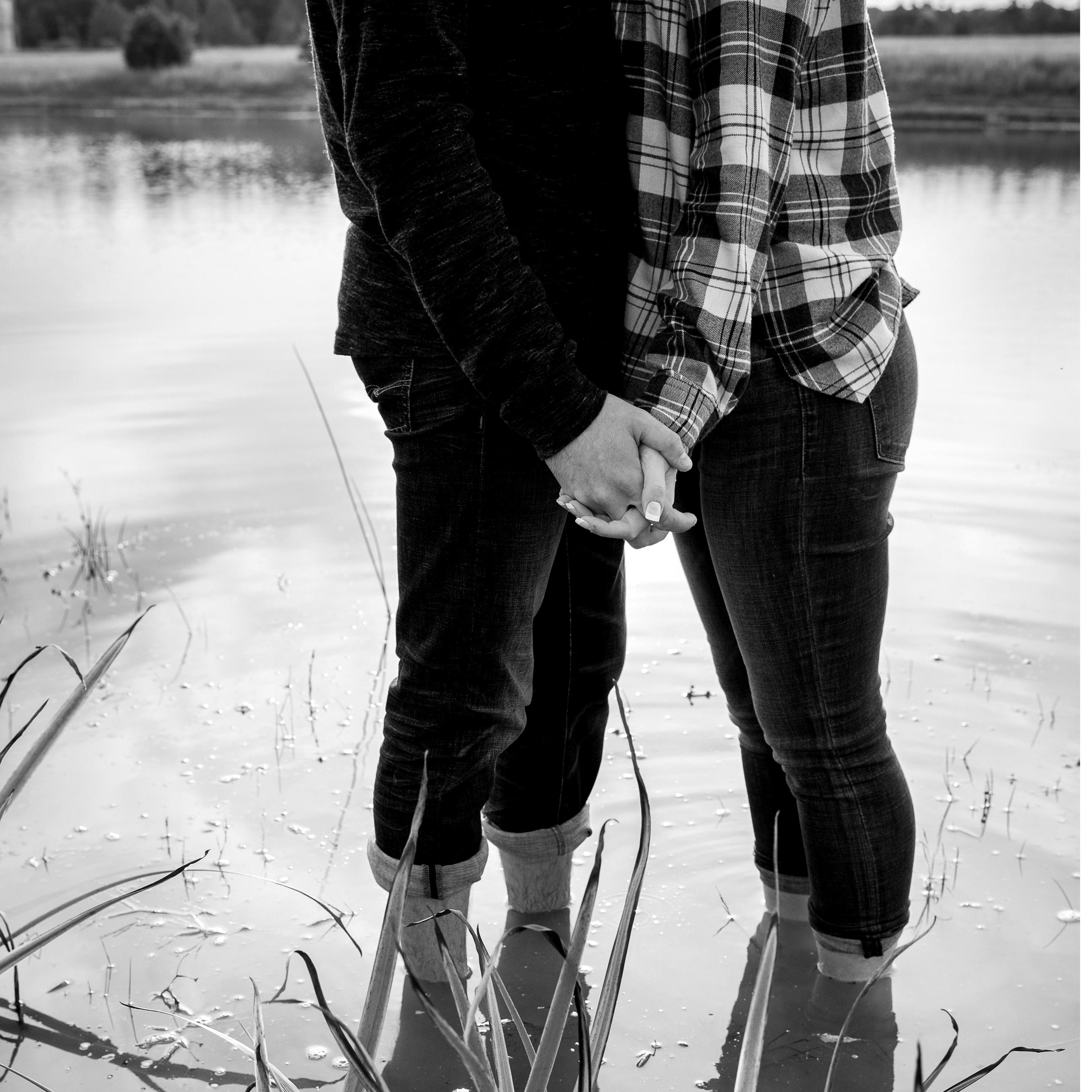 Kyle wanted pictures in the pond and they turned out great!