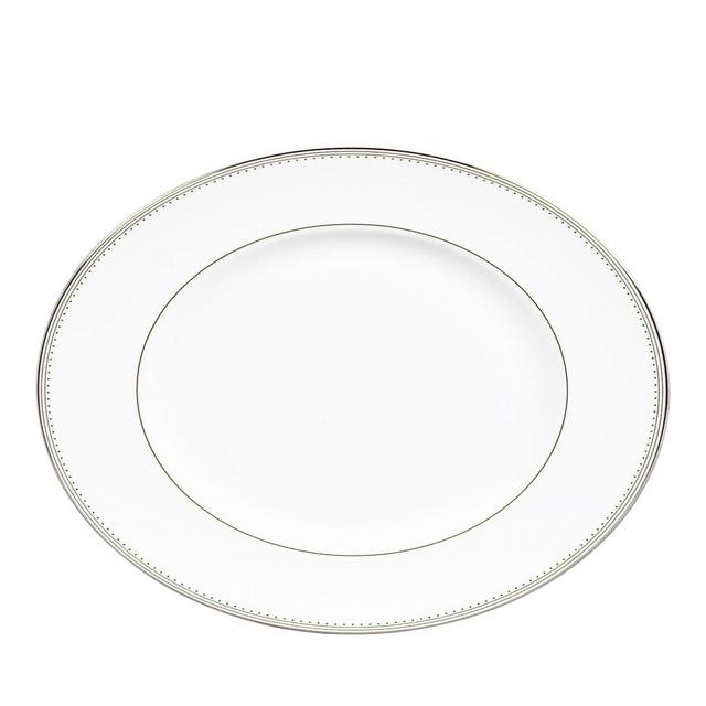 Vera Wang Wedgwood Grosgrain Oval Platter, 15"