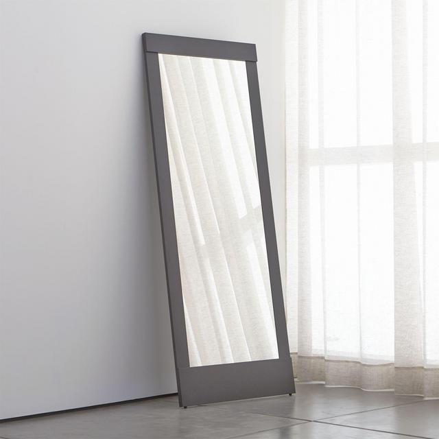 Colby Gunmetal Floor Mirror