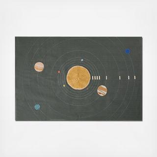 Astronaut Solar System Wall Hanger