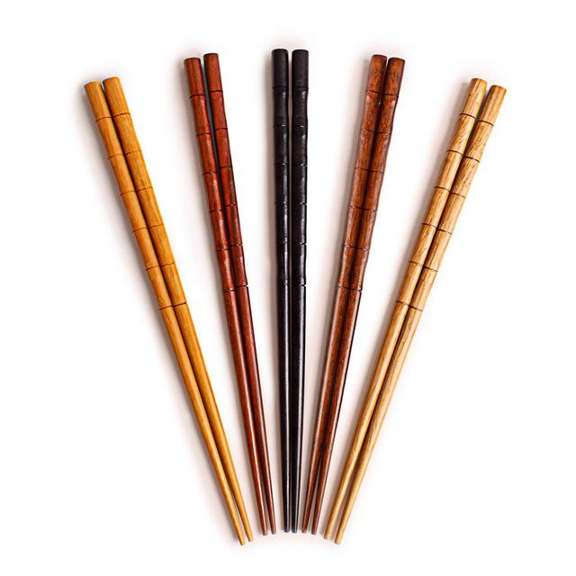 BergHOFF 5 Pair Wooden Chopsticks