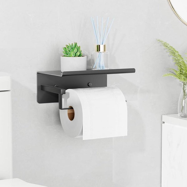 Toilet Paper Holder - Because holding the TP is a full-time job.