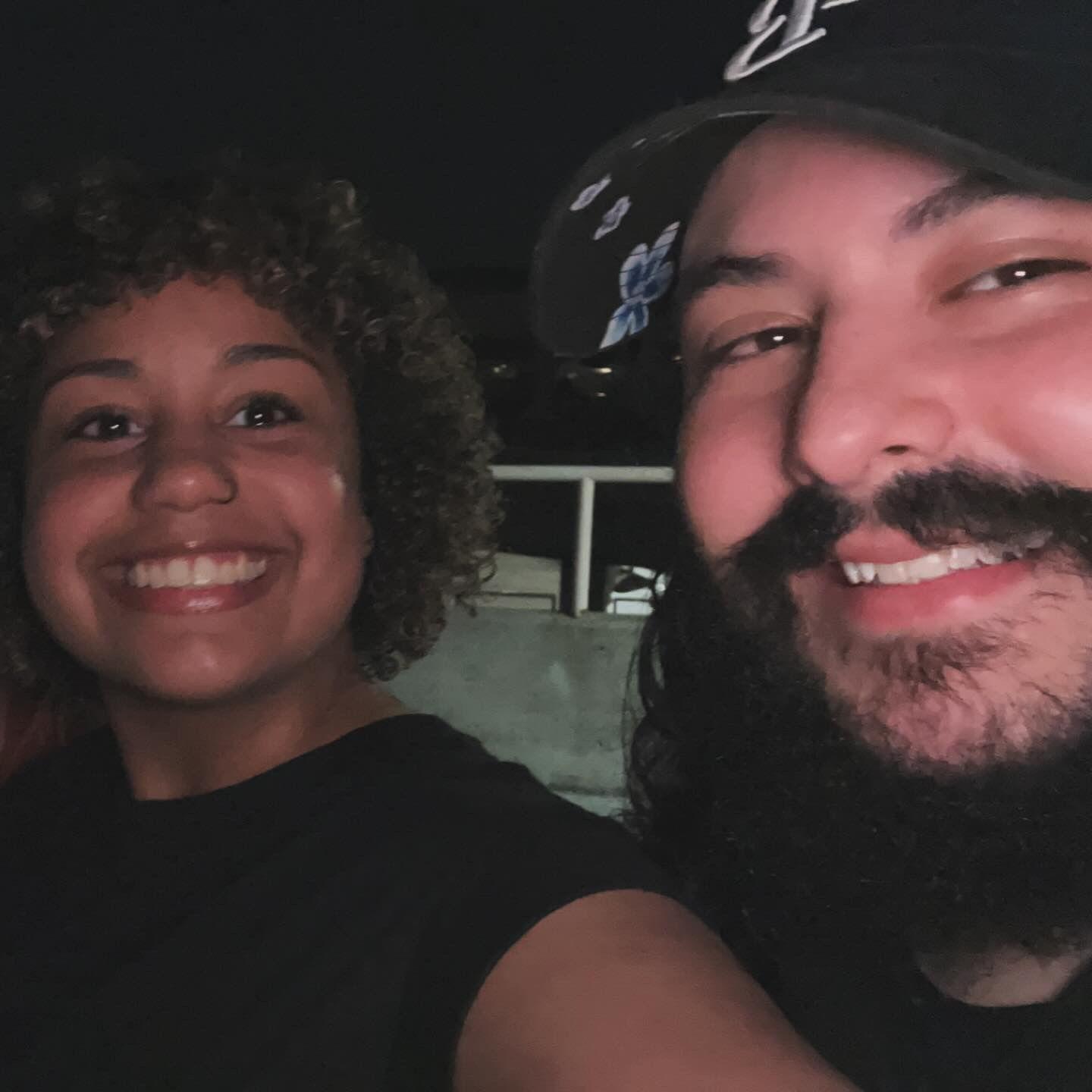 A night out with his mom