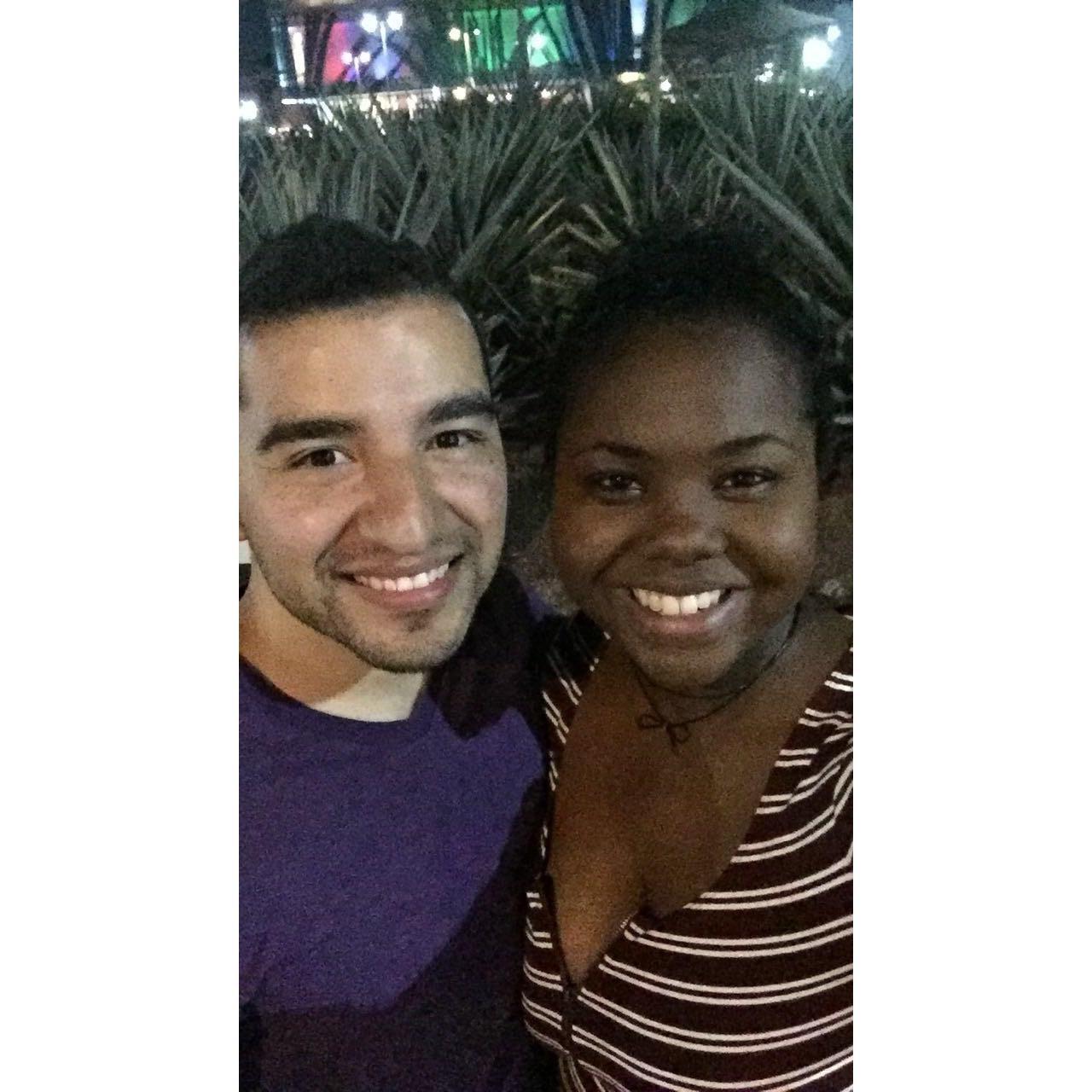 Our first trip together in 2016.