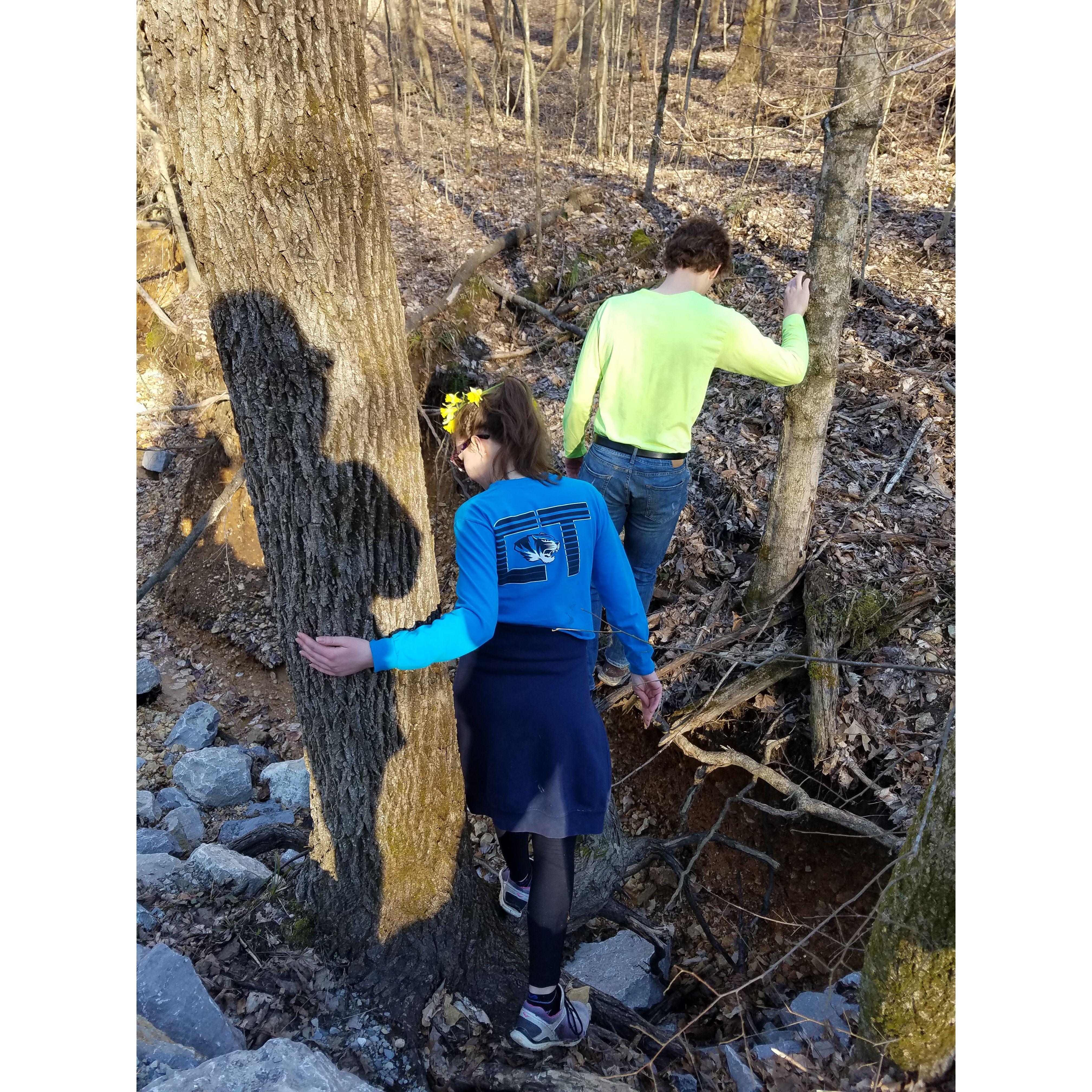 Adventure in the woods with friends! (We got lost that evening)