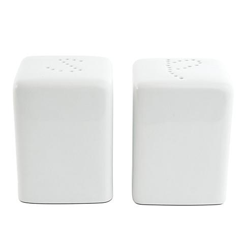Everyday White®  by Fitz and Floyd® Square Salt and Pepper Shaker Set